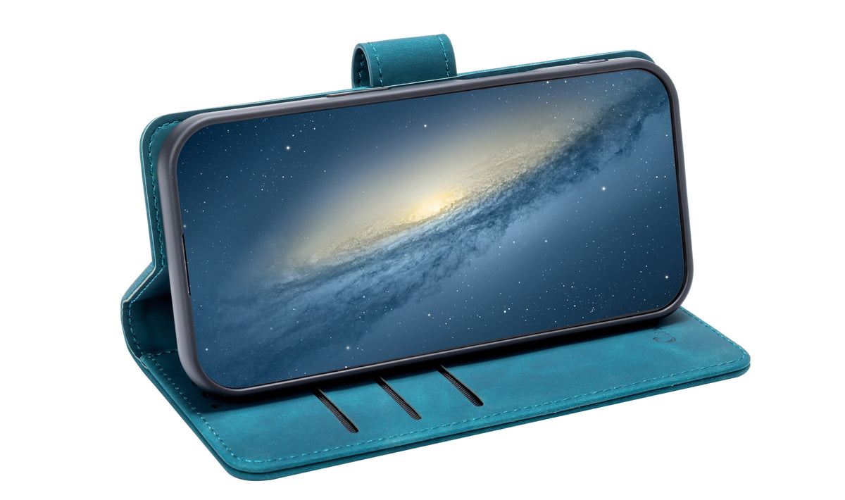 iPhone 17 Hoesje - Emerald Green - 2 in 1 MagSafe Bookcase