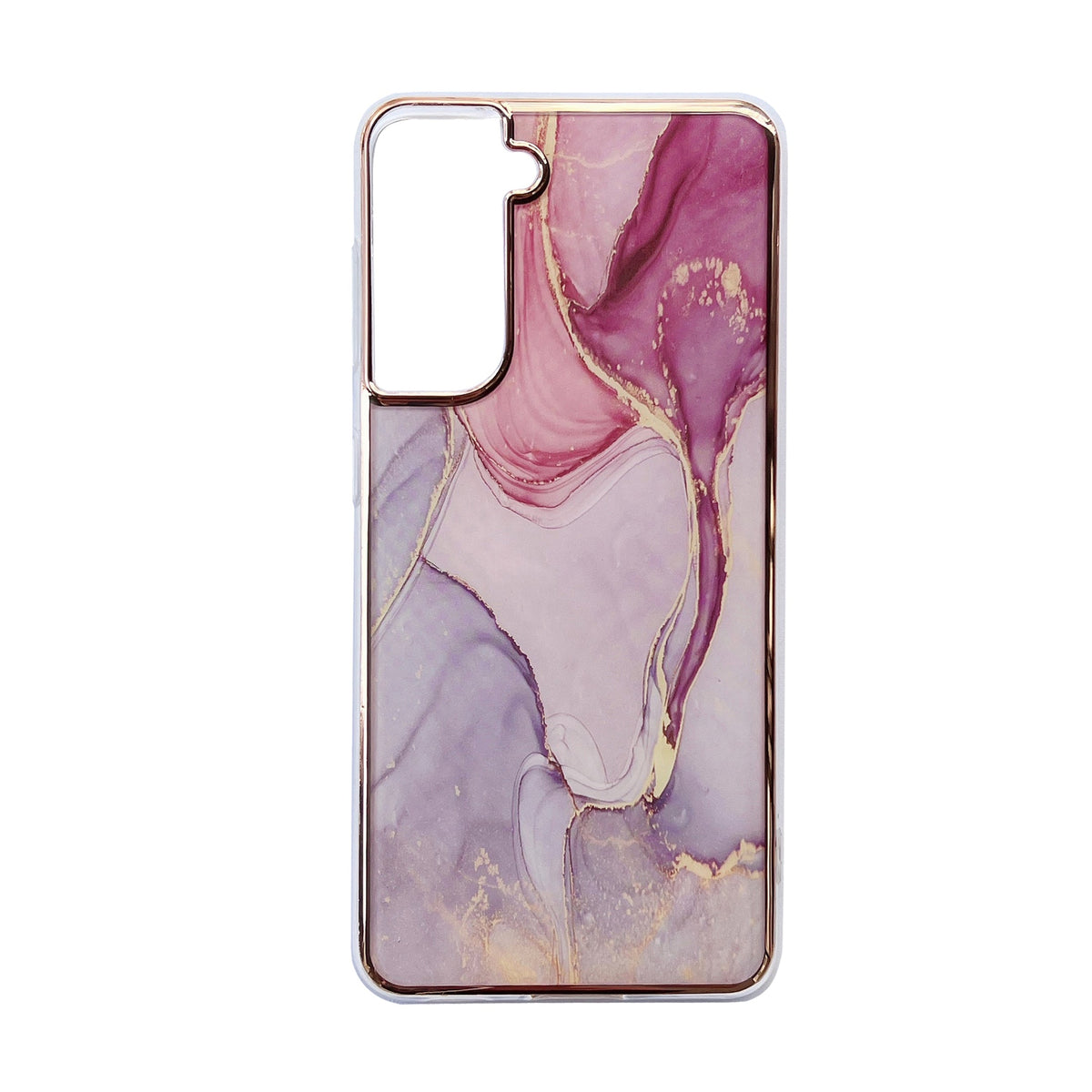 Coque Samsung Galaxy S24 Plus - Nova - Protection arrière en silicone motif marbre