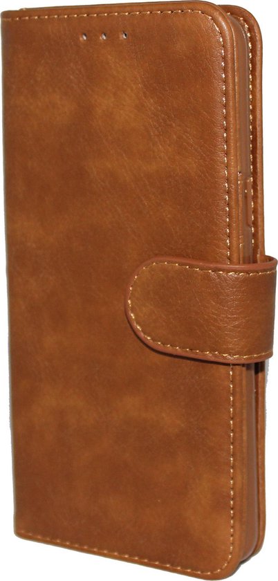 Samsung Galaxy A70 Hoesje - Bruin - Luxe Bookcase