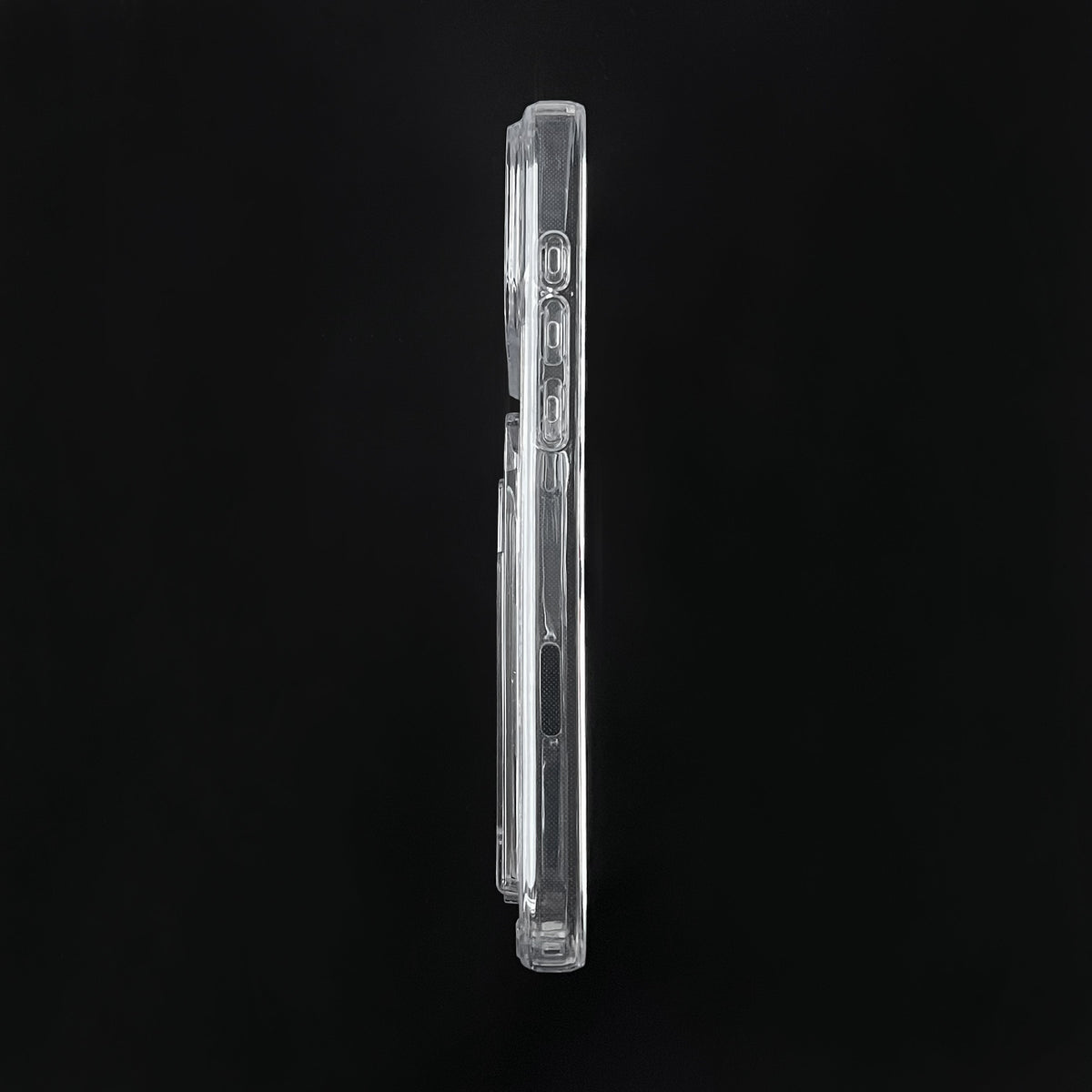 Apple iPhone 18 Pro Max Hoesje - Transparant met Kaarthouder - Siliconen Back Cover met Pasjeshouder