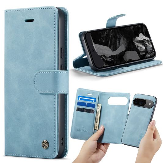 Google Pixel 9 Hoesje - Aqua Blue - 2 in 1 Bookcase