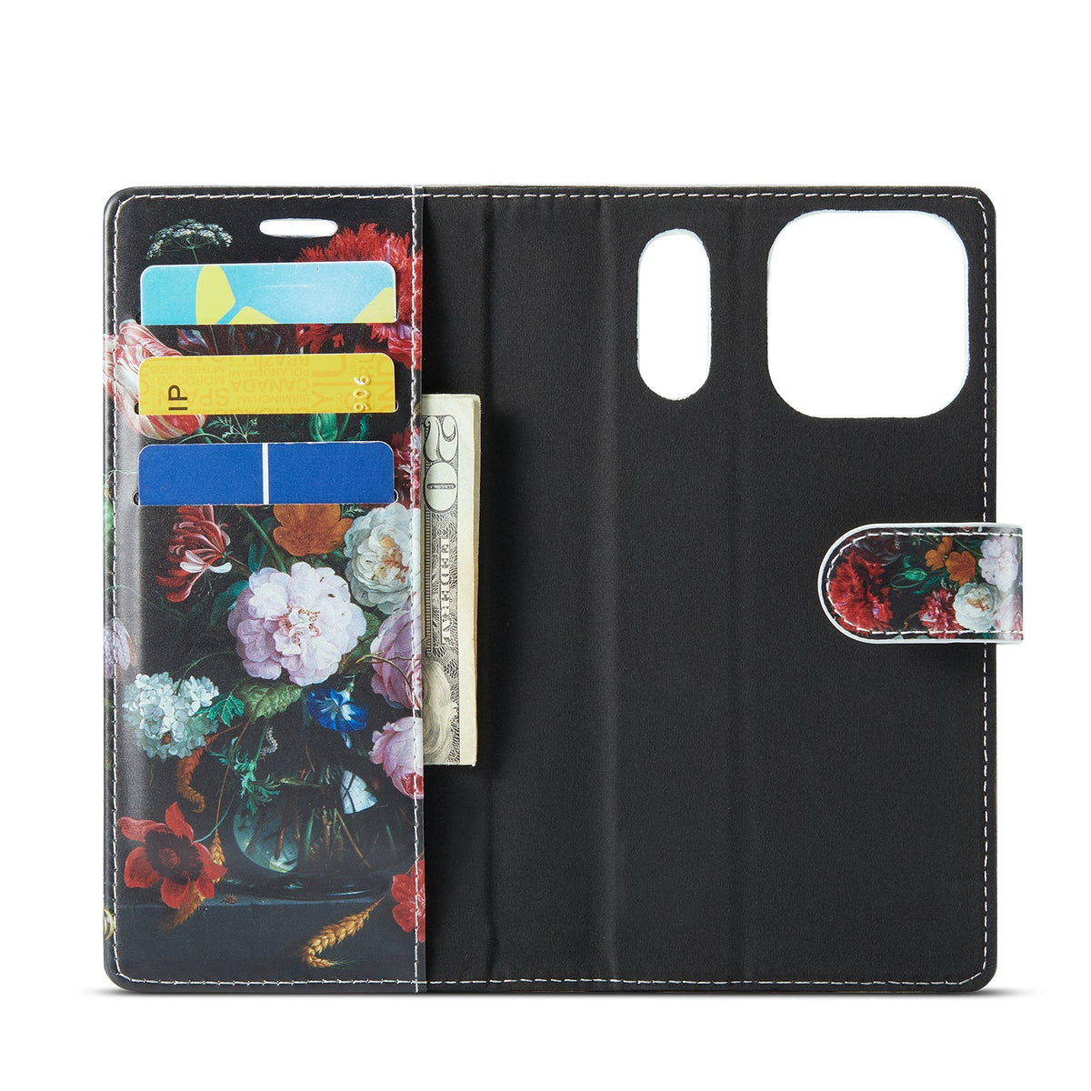 Apple iPhone 17 Pro Max Hoesje - Stilleven met Bloemen - 2 in 1 MagSafe Bookcase