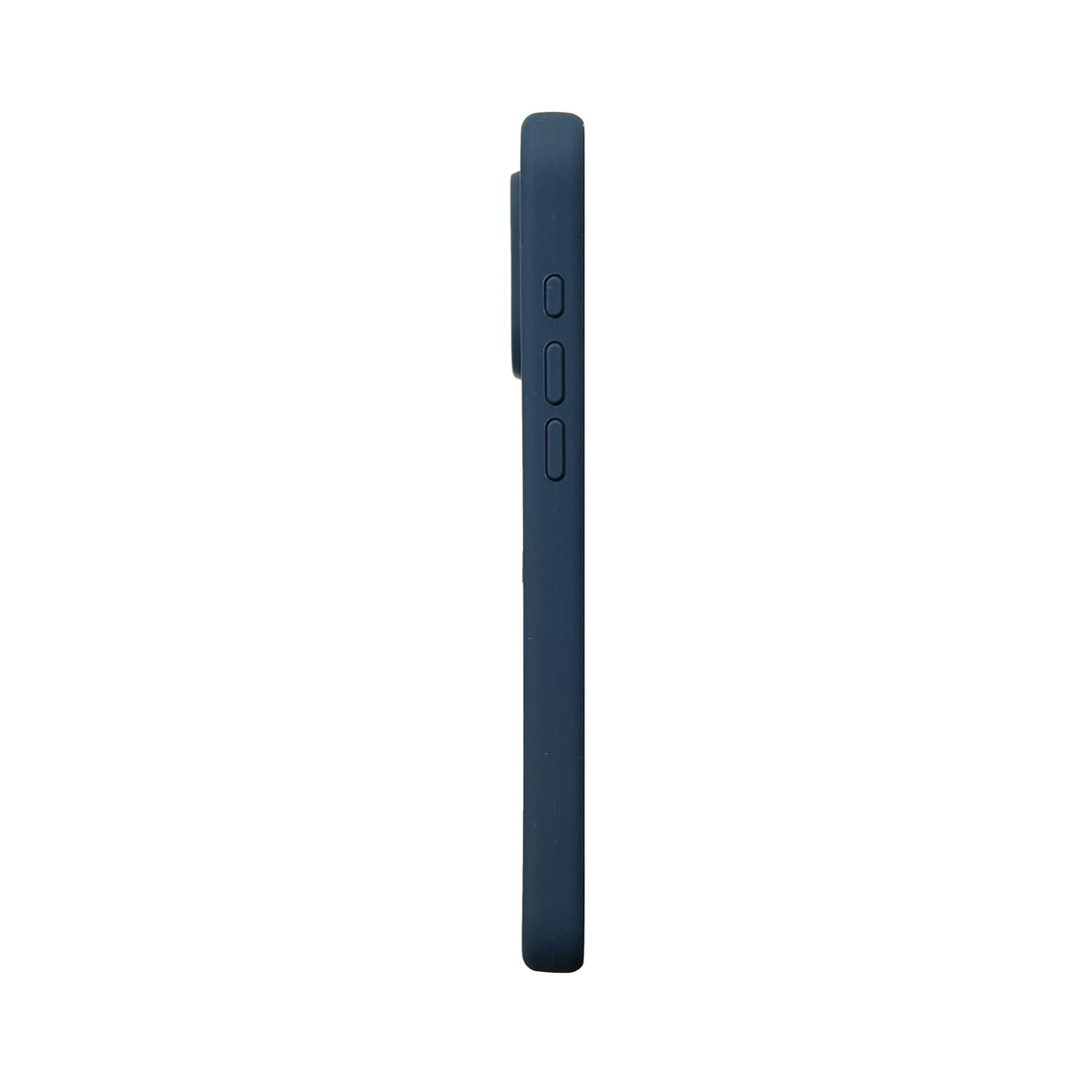 Apple iPhone 16 Pro Max Hoesje - Blauw - Extra Sterke Liquid Siliconen MagSafe Back Cover met Magneetring