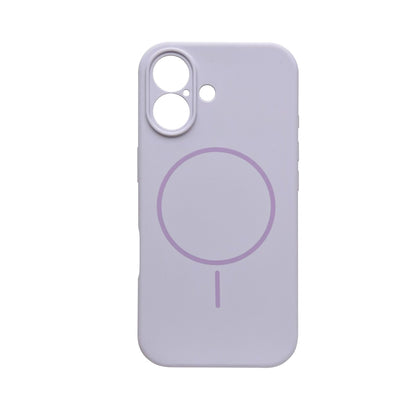 Apple iPhone 17 Hülle - Lila - Liquid-Silikon-MagSafe-Backcover