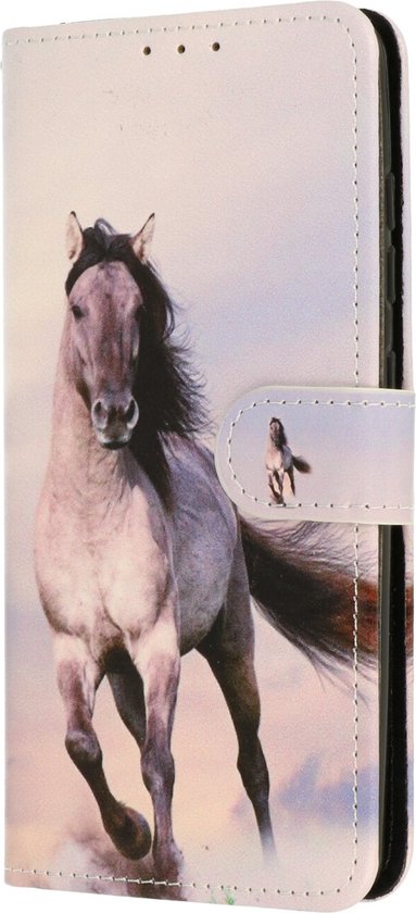 Samsung Galaxy S23 Hoesje - Paard - Print Bookcase