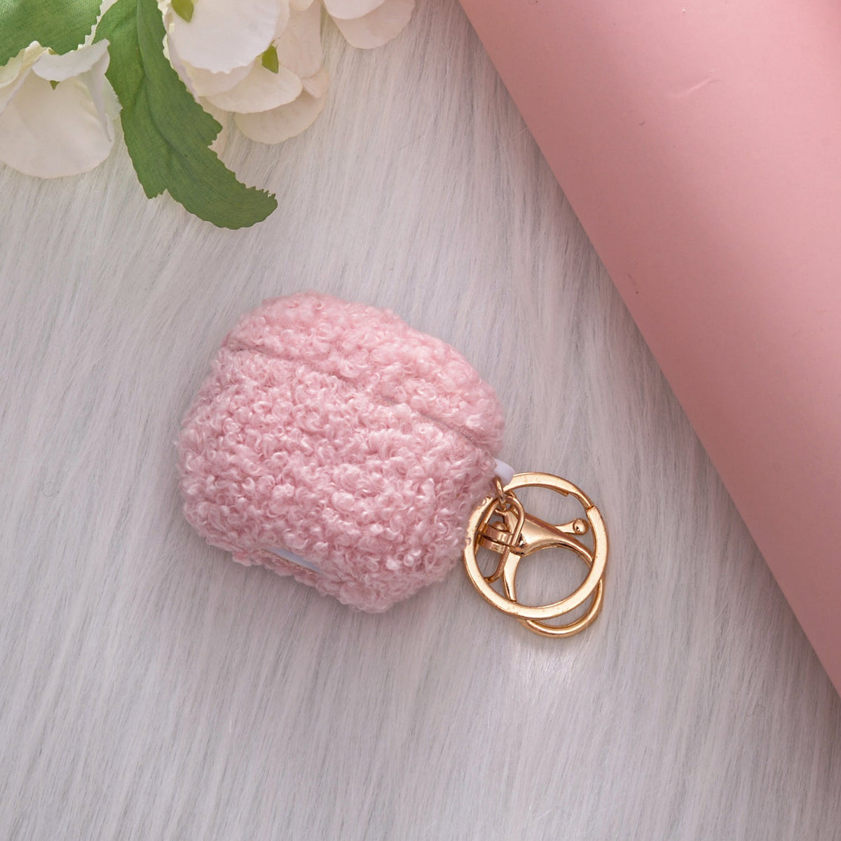 Apple AirPods 4 Case - Teddy Furr - Pink