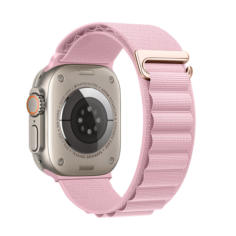 Apple Watch Band 44/45/46/49 mm - Hoco Climbing WA20 Nylon - Pink
