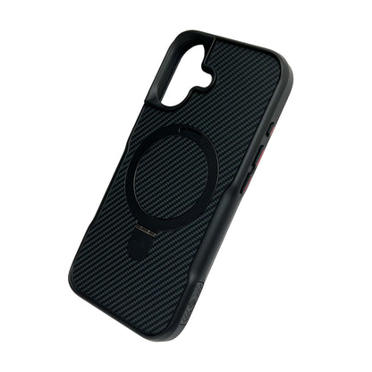 Apple iPhone 17 Case - Black - Carbon MagSafe Back Cover