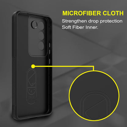 Samsung Galaxy A57 Hoesje - Zwart - Matte Siliconen Back Cover