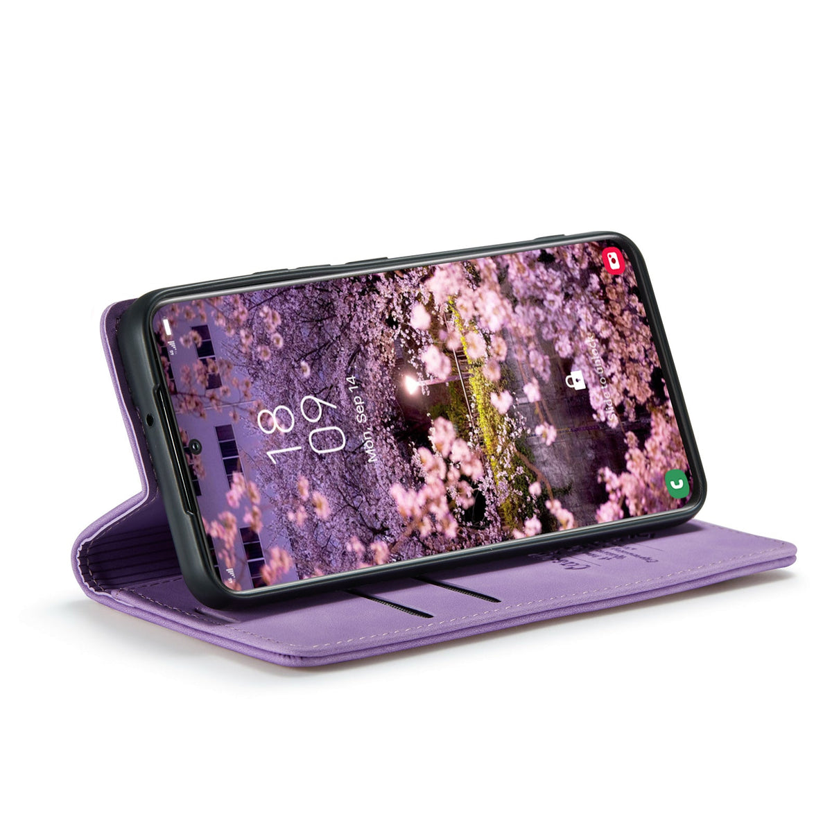 Samsung Galaxy S24 Plus Hoesje - Bright Lila - Dunne Bookcase