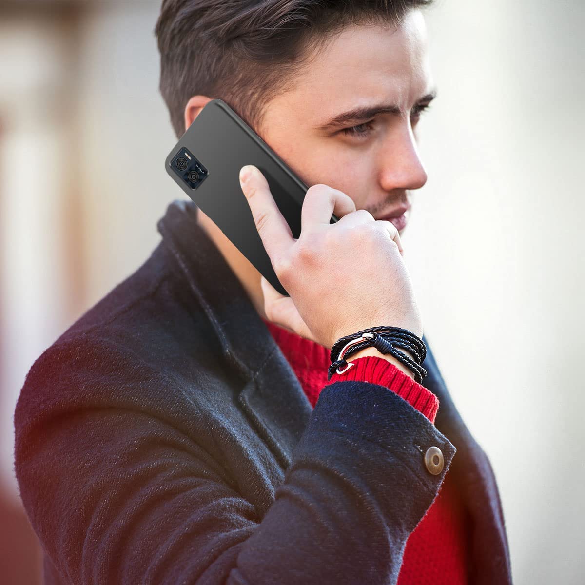 Motorola Moto G06 Hoesje - Zwart - Siliconen Back Cover