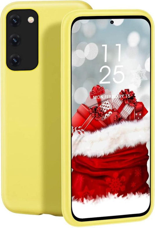 Coque Samsung Galaxy S20 - Jaune - Coque arrière silicone