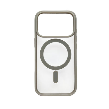Apple iPhone 17 Pro Hülle - Grau - Bumper-MagSafe-Backcover
