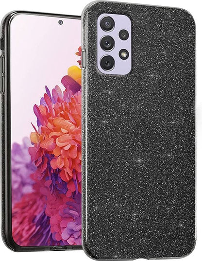 Samsung Galaxy A53 5G Case - Black - Glitter Back Cover