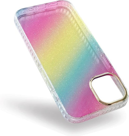 Apple iPhone 13 Pro Hoesje - Multi - Glitter Back Cover