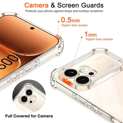 Honor 600 5G Hoesje - Transparant - Anti-Shock Back Cover