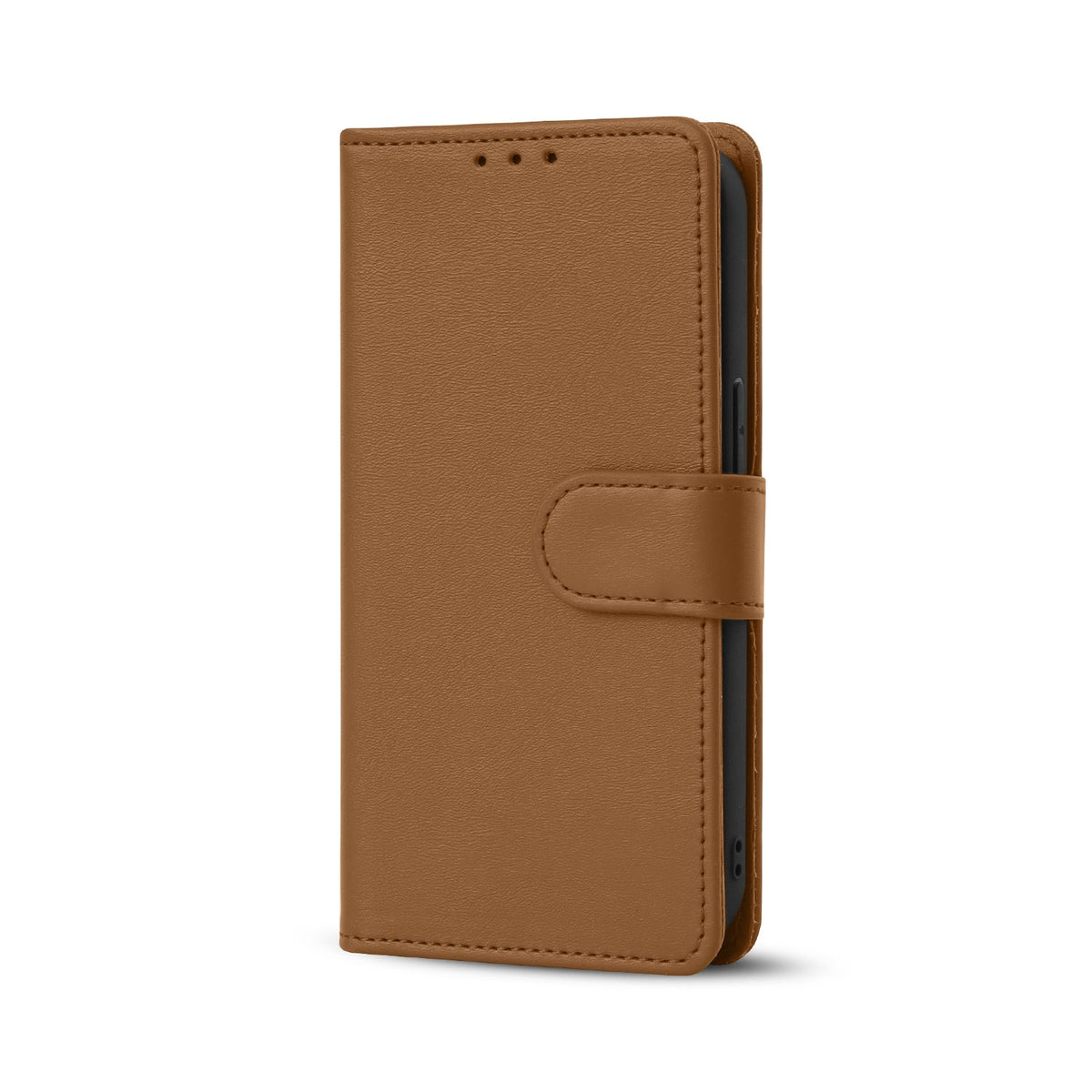 iPhone 11 Hoesje - Bruin - 2 in 1 Bookcase