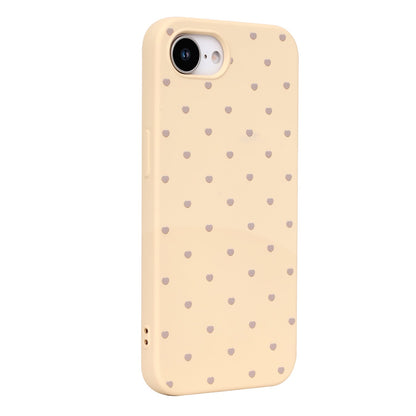 Apple iPhone 16e Case - Yellow - Hearts Back Cover