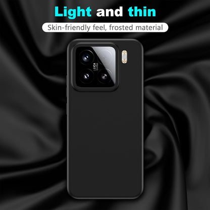 Coque Xiaomi 15 - Noir - Étui arrière en silicone
