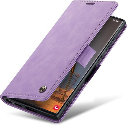 Samsung Galaxy S22 Ultra Hoesje - Bright Lila - Dunne Bookcase