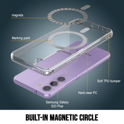 Samsung Galaxy S24 Hülle - Transparent - Stoßfestes MagSafe-Backcover