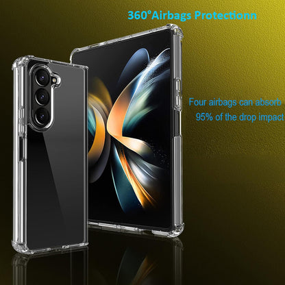 Samsung Galaxy Z Fold6 Hoesje - Transparant - Anti-Shock Back Cover