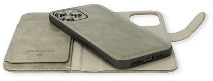 Apple iPhone 11 Hoesje - Grijs - 2 in 1 Bookcase met 10 Kaart Vakken