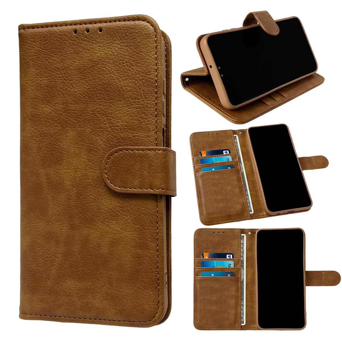 Samsung Galaxy A36 Hoesje - Bruin - Bookcase