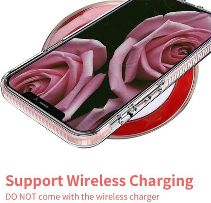 Apple iPhone 12 Hoesje - Roze - Anti-Shock Back Cover