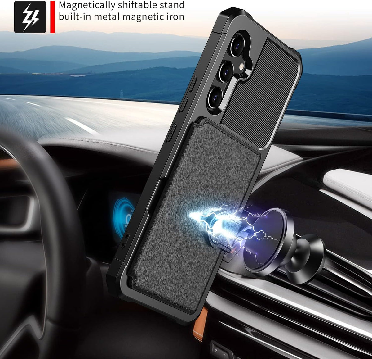 Samsung Galaxy A14 Hoesje - Zwart - RFID Back Cover