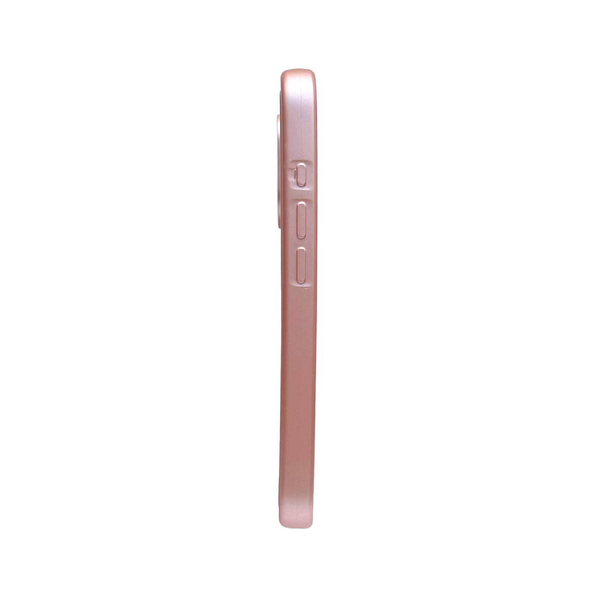 Apple iPhone 17 Hoesje - Metallic Roze - Matte Siliconen MagSafe Back Cover