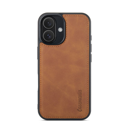 Apple iPhone 16 Case - Sienna Brown - 2-in-1 Wallet Case