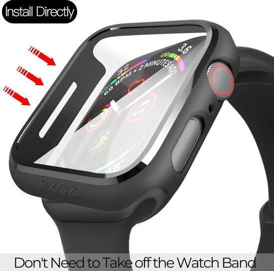 Apple Watch Series 5 (40 mm) Smartwatch Screenprotector - Tempered Glass - 1 Stuk