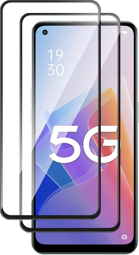 Oppo Reno8 Pro Screenprotector - Full Cover - 2 Stuks