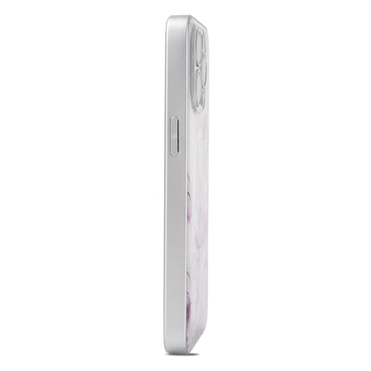 Apple iPhone 14 Pro Max Case - Light Pink - Floral Glitter MagSafe Back Cover