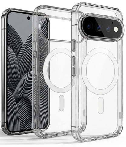 Google Pixel 11 Hoesje - Transparant - Anti Shock Magnetisch Back Cover