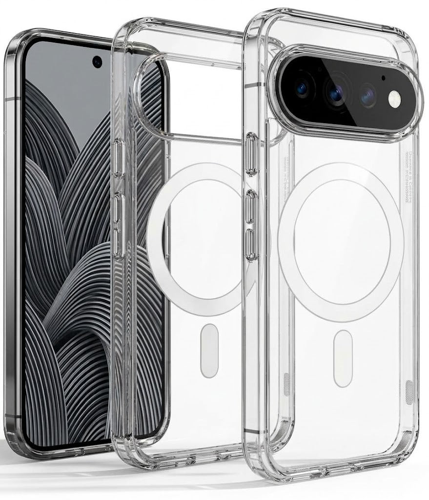 Google Pixel 11 Pro Hoesje - Transparant - Anti Shock Magnetisch Back Cover