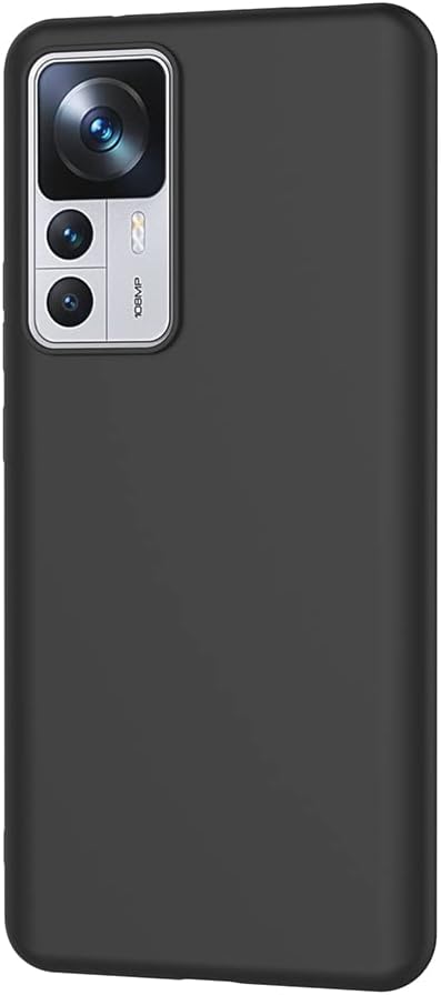 Xiaomi Redmi 12T / 12T Pro Hoesje - Zwart - Siliconen Back Cover