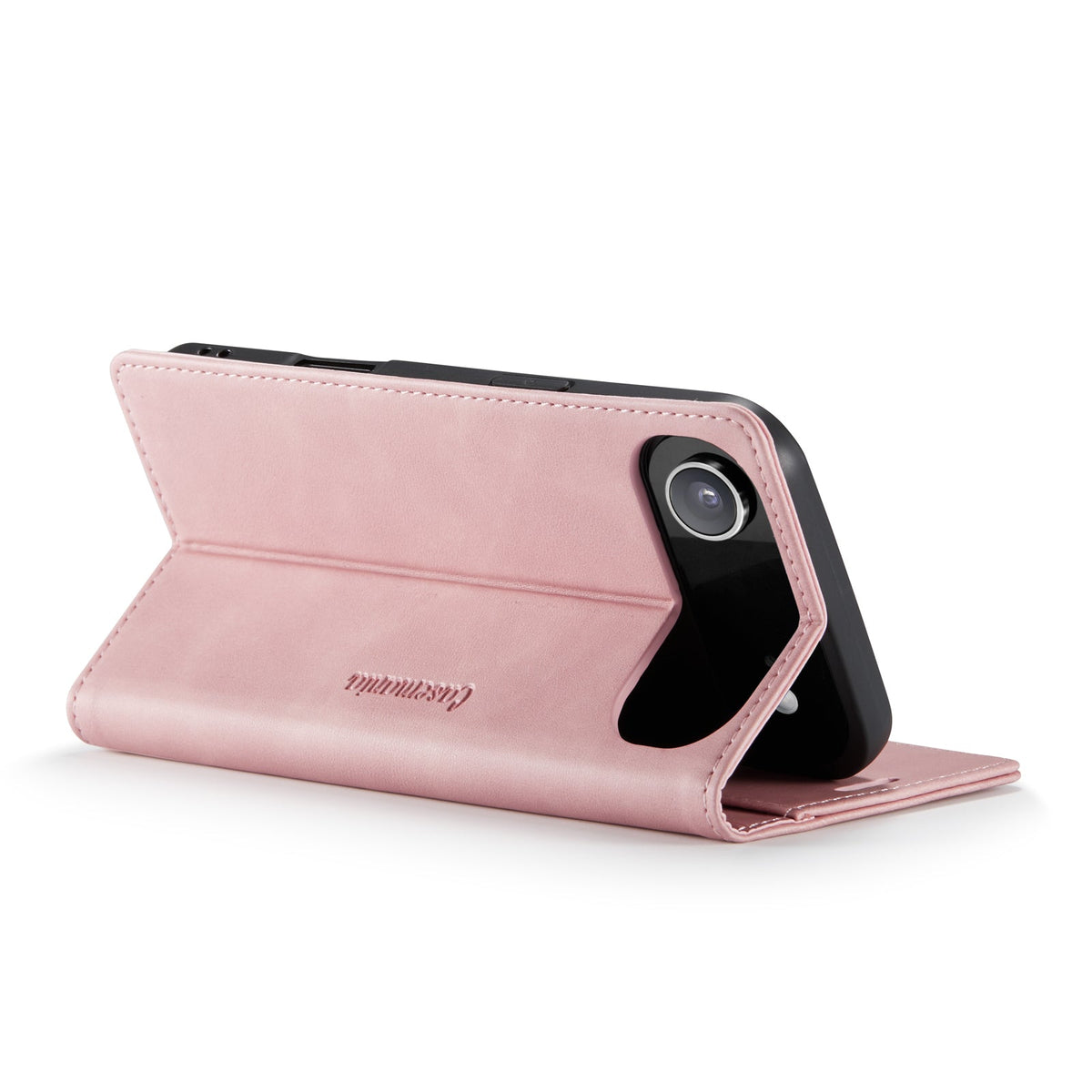 Apple iPhone Air Hoesje - Pale Pink - Luxe Dunne Bookcase