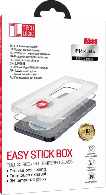 Apple iPhone 14 Pro Max Screenprotector - Full Cover met Installatiekit - 1 Stuk