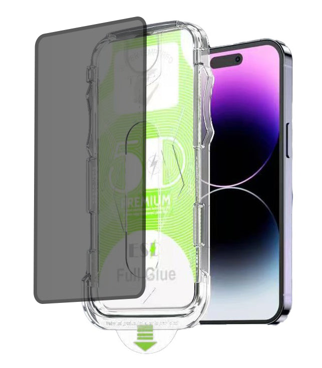 Apple iPhone 16 Pro Screenprotector - Privacy met applicator - 1 Stuk