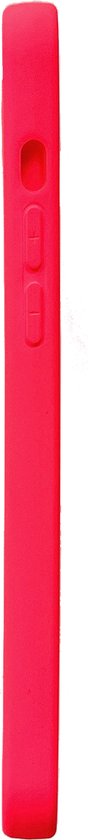 iPhone 14 Plus Hoesje - Neon Roze - Strong Siliconen Back Cover