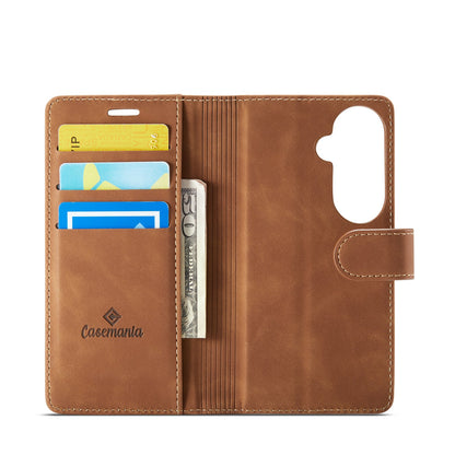 Samsung Galaxy A57 Hoesje - Sienna Brown - 2 in 1 MagSafe Bookcase