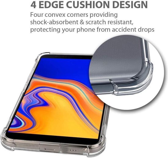 Samsung Galaxy J4+ (2018) Hülle - Transparent - Anti-Shock Backcover