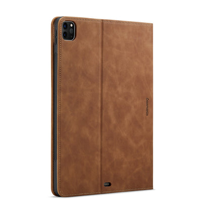 Apple iPad Pro 11 (2024) Tablet Case - Sienna Brown - Luxury Folio Case with Card Holder