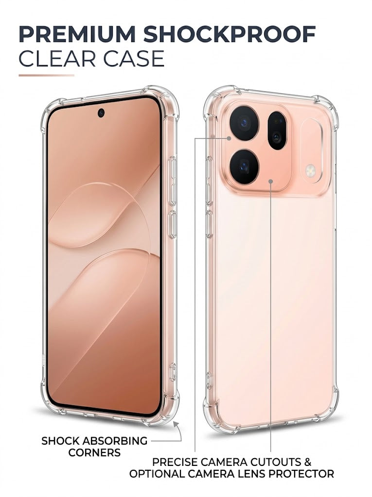 OPPO Find X10 Hoesje - Transparant - Anti Shock Back Cover