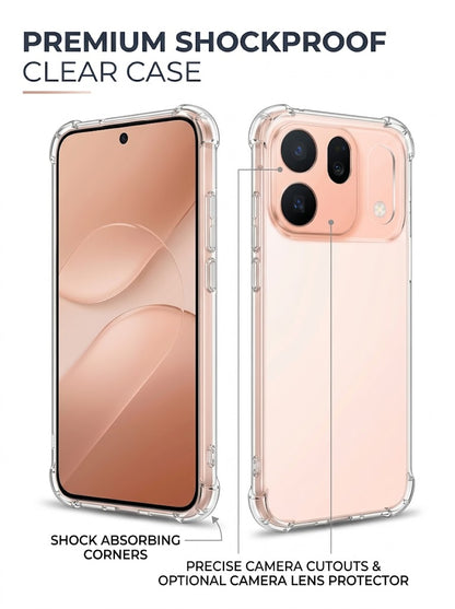 OPPO Find X10 Hoesje - Transparant - Anti Shock Back Cover