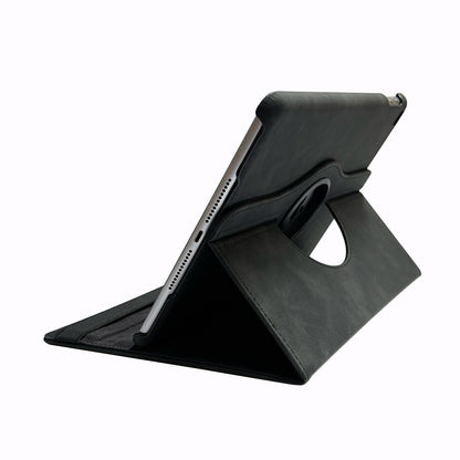 Apple iPad Air 1 9.7 (2013) Tablethülle - Anthrazit - Drehbare Bookcase