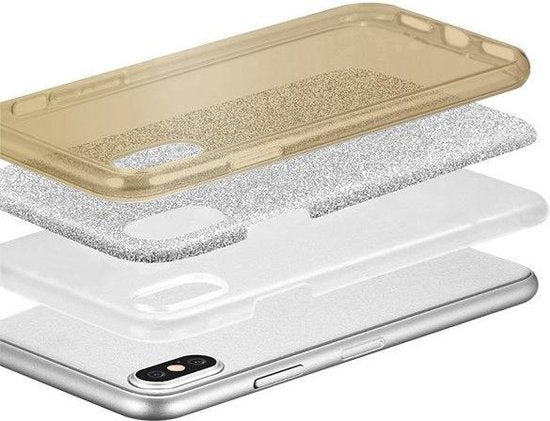 Samsung Galaxy A70 Case - Gold - Glitter Back Cover