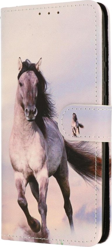 Samsung Galaxy A52 5G Hoesje - Paard - Print Bookcase